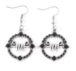 Kolczyki z motywem Wednesdy